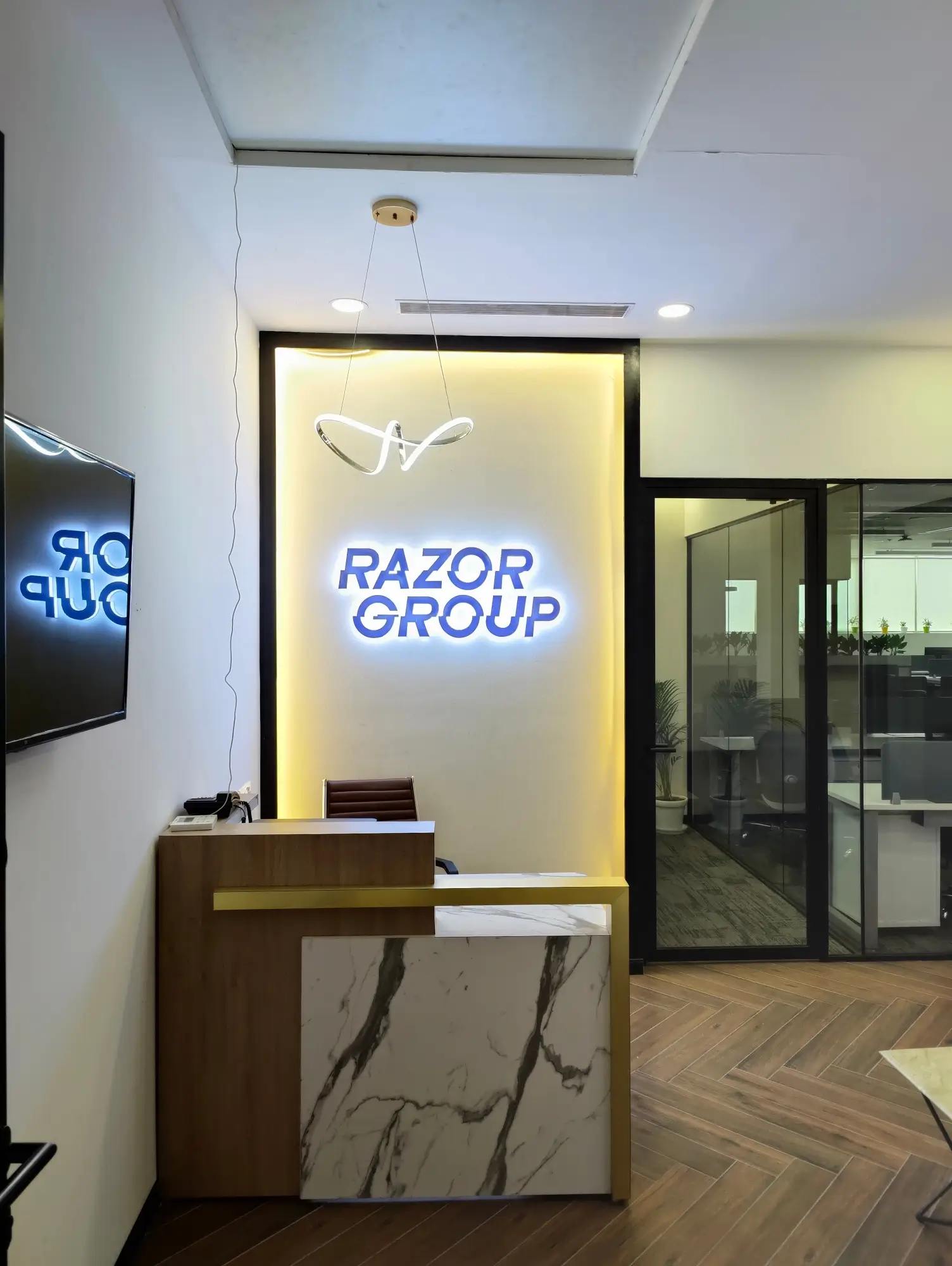 Razor Group workplace project