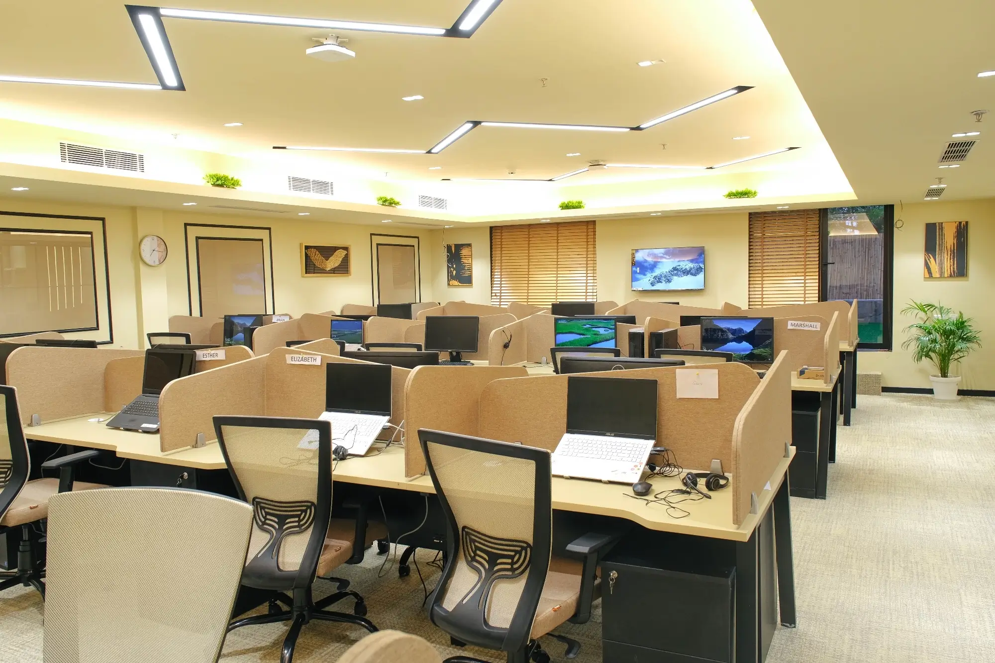 Pioneer BPO Solutions Gurgaon Office Design