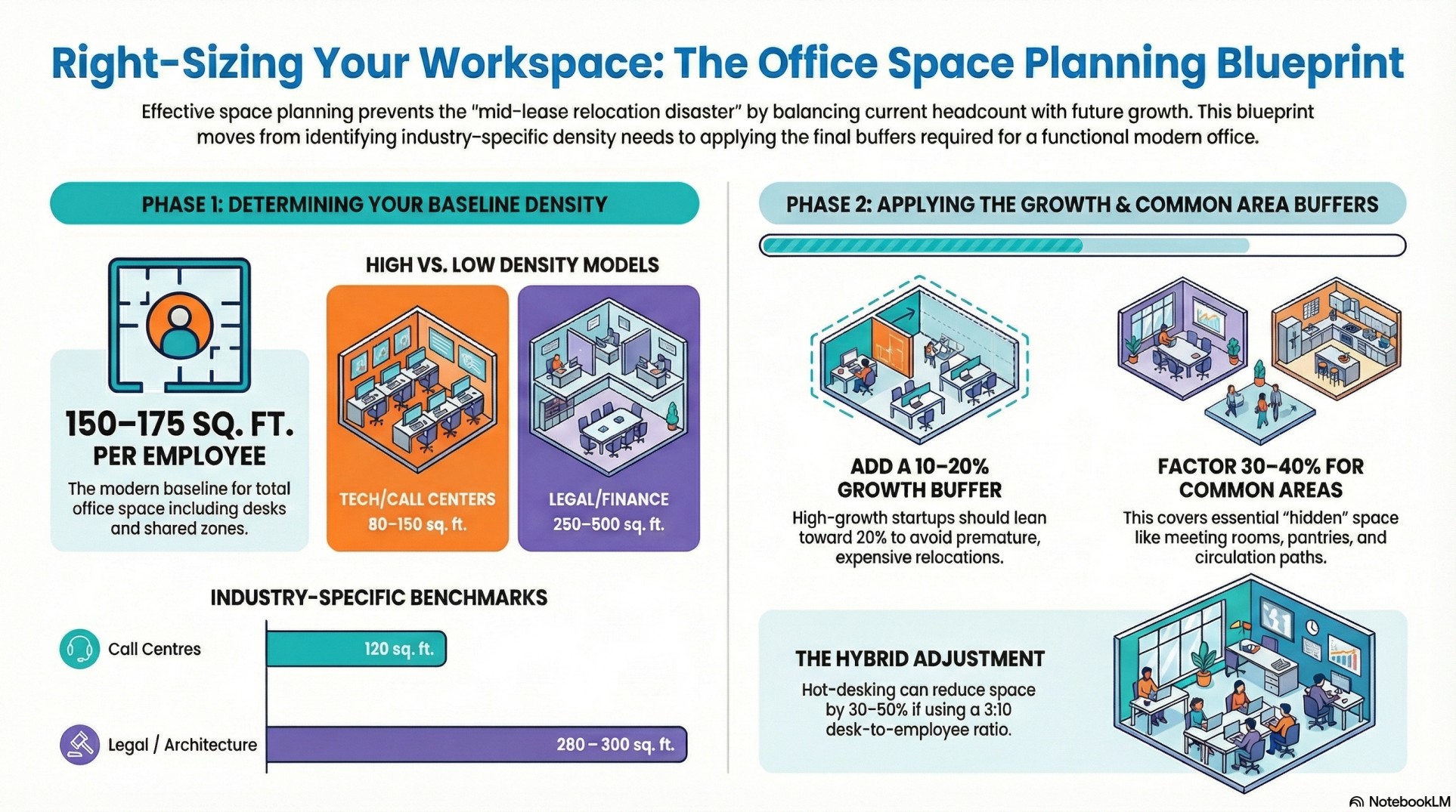 office square footage calculation