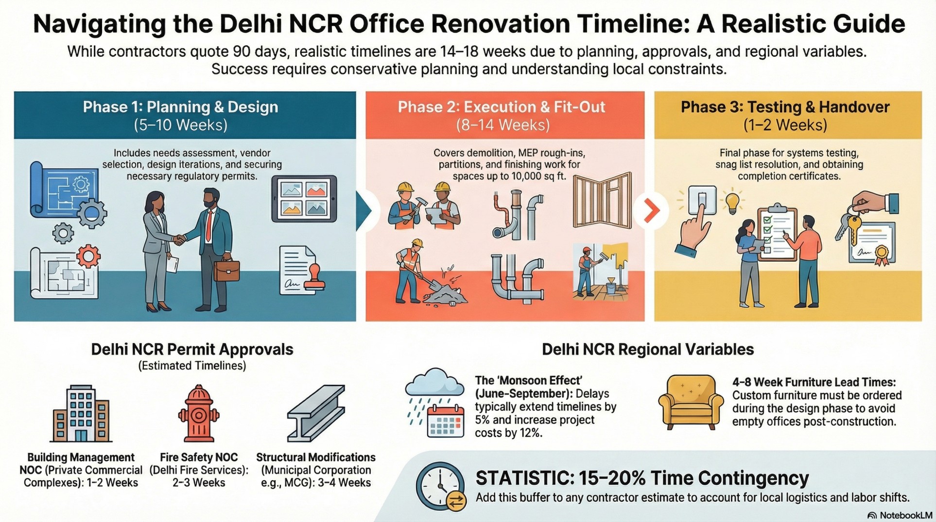 office renovation within the Delhi NCR region