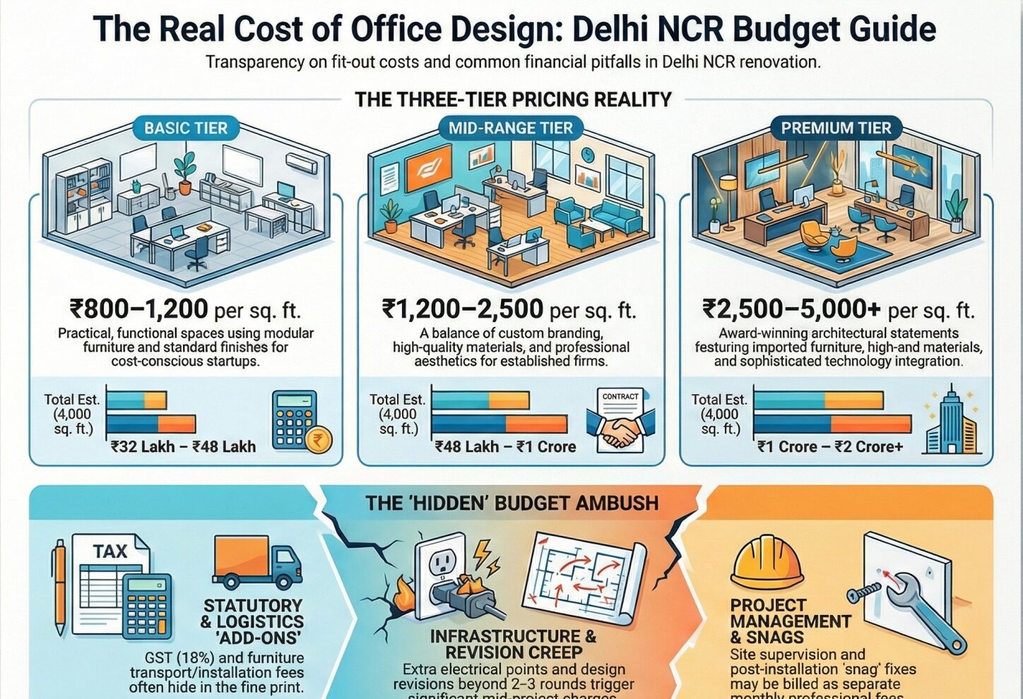 Office Design Budget Breakdown